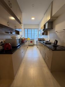 Kitchen Image of 1750 Sq.ft 2.5 BHK Apartment / Flat for rent in Cooke Town Bengaluru for Rs. 75000