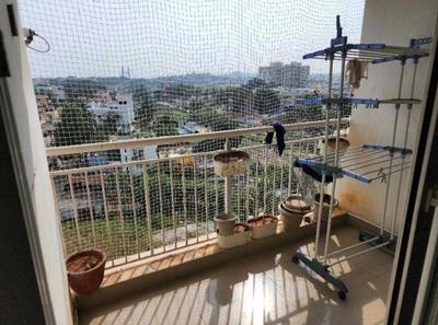Balcony Image of 1570 Sq.ft 3 BHK Apartment / Flat for rent in Puravankara Purva Midtown, Dooravani Nagar Bengaluru for Rs. 66000