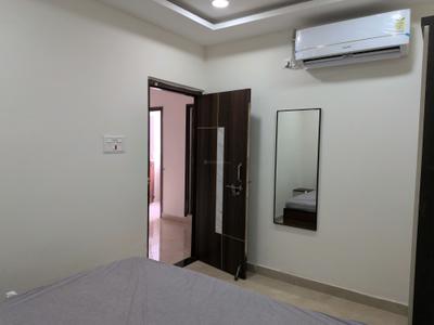 Bedroom Image of 750 Sq.ft 1 BHK Apartment / Flat for rent in Madhapur Hyderabad for Rs. 31001