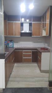 Kitchen Image of 1350 Sq.ft 3 BHK Builder Floor for rent in Janakpuri New Delhi for Rs. 48000