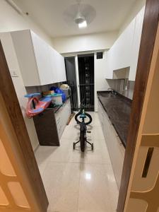Kitchen Image of 702 Sq.ft 2 BHK Apartment / Flat for sale in Wadhwa Courtyard, Thane West Thane for Rs. 15000000
