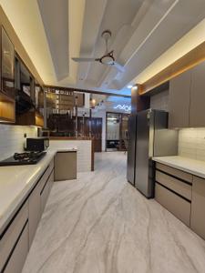 Kitchen Image of 3500 Sq.ft 4 BHK Independent House for sale in Bhicholi Mardana Indore for Rs. 37500000