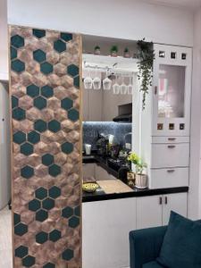Kitchen Image of 502 Sq.ft 2 BHK Apartment / Flat for sale in Lodha Crown, Thane West Thane for Rs. 9400000