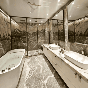 Bathroom Image of 1900 Sq.ft 3 BHK Builder Floor for sale in Swaraj Homes H Block RWA Ashok Vihar, Ashok Vihar New Delhi for Rs. 41600000