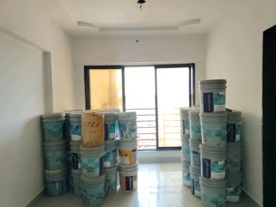 Living Room Image of 585 Sq.ft 1 BHK Apartment / Flat for rent in MAAD Yashvant Srushti, Boisar Mumbai for Rs. 8000
