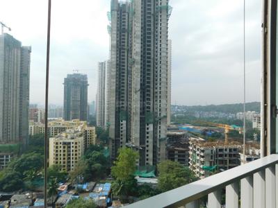 Balcony Image of 1197 Sq.ft 3 BHK Apartment / Flat for sale in Oberoi Eternia Towers A to D, Mulund West Mumbai for Rs. 40000000