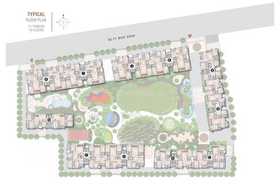 Image of 3800 Sq.ft 4 BHK Apartment / Flat for sale in Vesu, Surat for Rs. 25000000