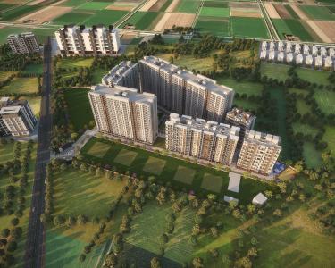 Image of 750 Sq.ft 1 BHK Apartment / Flat for sale in Fursungi, Pune for Rs. 4500000