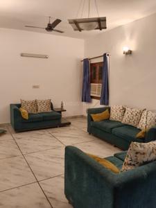 Hall Image of 1400 Sq.ft 3 BHK Apartment / Flat for rent in Alaknanda New Delhi for Rs. 57000