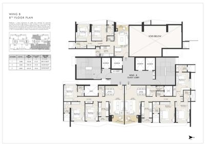 Image of 1100 Sq.ft 2 BHK Apartment / Flat for sale in Rustomjee Vista Bay, Sewri, Mumbai for Rs. 34000000