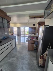 Kitchen Image of 2400 Sq.ft 3 BHK Apartment / Flat for rent in Bhayli Vadodara for Rs. 55000