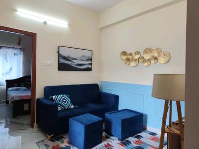 Living Room Image of 850 Sq.ft 1 BHK Apartment / Flat for rent in Kondapur Hyderabad for Rs. 23500