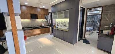 Kitchen Image of 2100 Sq.ft 3 BHK Apartment / Flat for sale in Pramukh Parisar, Sector 4 Gandhinagar for Rs. 8500000