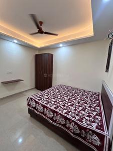 Bedroom Image of 1500 Sq.ft 1 RK Apartment / Flat for rent in Sector 17 Gurgaon for Rs. 18000