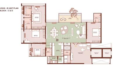 Image of 3600 Sq.ft 4 BHK Apartment / Flat for sale in South Bopal, Ahmedabad for Rs. 25000000