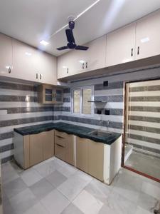 Kitchen Image of 1000 Sq.ft 1 BHK Apartment / Flat for rent in Subhanpura Vadodara for Rs. 13999