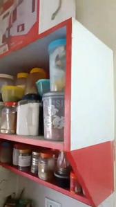 Kitchen Image of 630 Sq.ft 1 BHK Apartment / Flat for rent in Charbhuja Nath Om Heights, Rajendra Nagar Indore for Rs. 14000