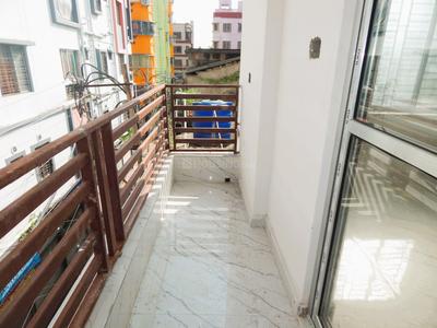 Balcony Image of 730 Sq.ft 2 BHK Apartment / Flat for sale in Dum Dum Cantonment Kolkata for Rs. 2701000