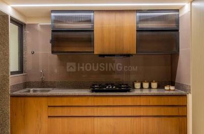 Kitchen Image of 720 Sq.ft 1 BHK Apartment / Flat for rent in Palash Homes, Sarkhej Ahmedabad for Rs. 20000