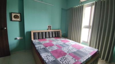 Bedroom Image of 1500 Sq.ft 3 BHK Apartment / Flat for rent in Adani Amogha, Shantigram Ahmedabad for Rs. 45000