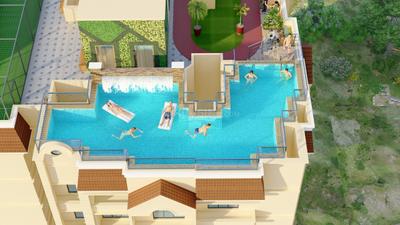 Image of 1050 Sq.ft 3 BHK Apartment / Flat for sale in Rustomjee La Familia, Thane West, Thane for Rs. 19000000