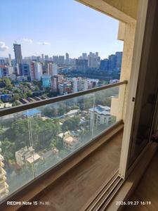 Balcony Image of 1100 Sq.ft 2 BHK Apartment / Flat for rent in Deep Homes And Constructions Mumbai Auralis The Twins, Thane West Thane for Rs. 55000