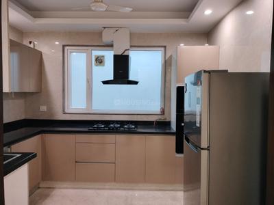 Kitchen Image of 1800 Sq.ft 3 BHK Builder Floor for rent in Anand Niketan New Delhi for Rs. 250000