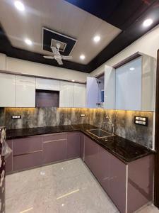 Kitchen Image of 650 Sq.ft 1 BHK Builder Floor for rent in Hari Nagar New Delhi for Rs. 18000
