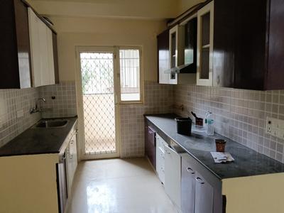 Kitchen Image of 1320 Sq.ft 3 BHK Apartment / Flat for rent in JM Orchid, Sector 76 Noida for Rs. 42000