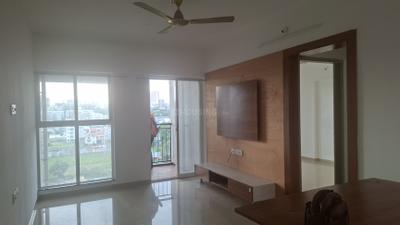 Living Room Image of 950 Sq.ft 2 BHK Apartment / Flat for rent in Lushlife Impero, Handewadi Pune for Rs. 18000