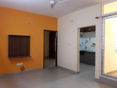 Living Room Image of 650 Sq.ft 1 BHK Apartment / Flat for rent in Kartik Nagar Bengaluru for Rs. 20000