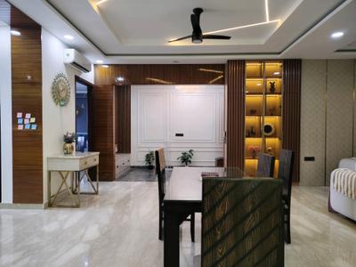 Dining Area Image of 4500 Sq.ft 5 BHK Builder Floor for rent in Vasant Kunj New Delhi for Rs. 210000