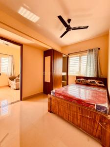 Bedroom Image of 615 Sq.ft 1 BHK Apartment / Flat for rent in Indira Nagar Bengaluru for Rs. 33000