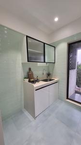 Kitchen Image of 870 Sq.ft 2 BHK Apartment / Flat for sale in Titwala Thane for Rs. 3800000