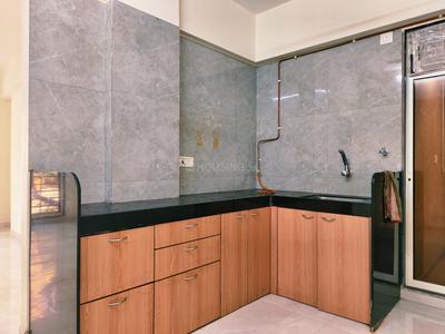 Kitchen Image of 850 Sq.ft 2 BHK Apartment / Flat for sale in Thane West Thane for Rs. 16000000