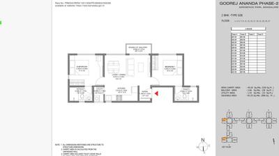 Image of 904 Sq.ft 2 BHK Apartment / Flat for sale in Gummanahalli, Bengaluru for Rs. 8000000