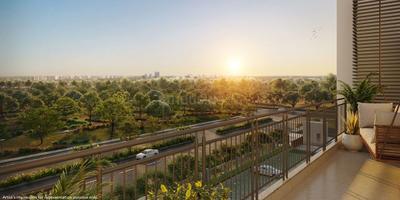 Balcony Image of 3775 Sq.ft 4 BHK Apartment / Flat for sale in Godrej Woods, Sector 43 Noida for Rs. 62545000