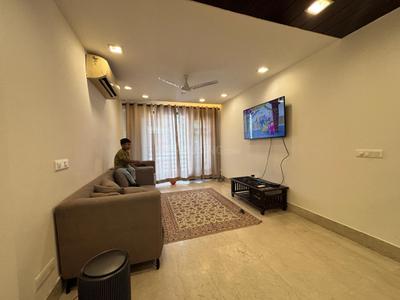 Living Room Image of 1800 Sq.ft 3 BHK Builder Floor for rent in Safdarjung Enclave New Delhi for Rs. 170000