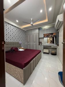 Bedroom Image of 1500 Sq.ft 3 BHK Apartment / Flat for rent in Mansarovar Jaipur for Rs. 35000