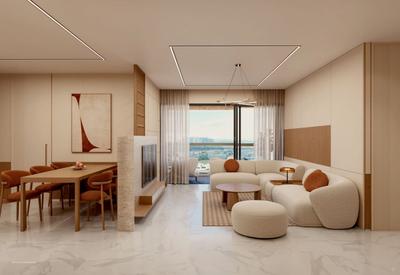 Hall Image of 2927 Sq.ft 4 BHK Apartment / Flat for sale in Safal Niwa, Shela Ahmedabad for Rs. 16950000