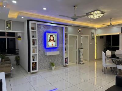 Hall Image of 1500 Sq.ft 3 BHK Apartment / Flat for sale in Pachalam Kochi for Rs. 11200000