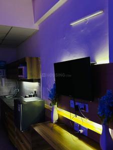 Kitchen Image of 435 Sq.ft 1 RK Studio for rent in Paramount Pine And Oak Studio, Surajpur Greater Noida for Rs. 16000