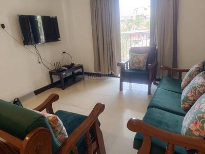Hall Image of 800 Sq.ft 1 BHK Apartment / Flat for rent in Devashri Sun n Sand, Candolim Goa for Rs. 38000