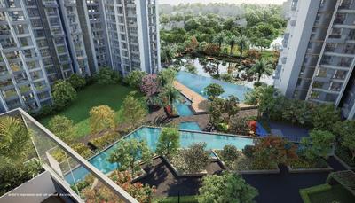 Image of 1575 Sq.ft 3 BHK Apartment / Flat for sale in Godrej Blue, New Alipore, Kolkata for Rs. 25200000
