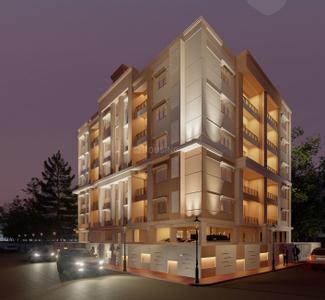 Image of 1270 Sq.ft 3 BHK Apartment / Flat for sale in Patrapada, Bhubaneswar for Rs. 11296117