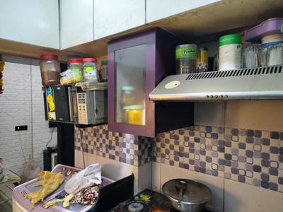 Kitchen Image of 550 Sq.ft 1 BHK Apartment / Flat for rent in Rosa Gardenia, Kasarvadavali Thane for Rs. 17786