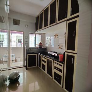 Kitchen Image of 1100 Sq.ft 2 BHK Apartment / Flat for sale in Patel Colony Jamnagar for Rs. 2800000