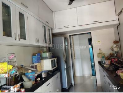 Kitchen Image of 1350 Sq.ft 2 BHK Apartment / Flat for rent in Sanpada Navi Mumbai for Rs. 70000
