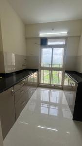 Kitchen Image of 600 Sq.ft 1 BHK Apartment / Flat for rent in Ochana Pride Park CHSL, Thane West Thane for Rs. 25999