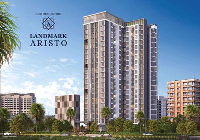 Image of 660 Sq.ft 1 BHK Apartment / Flat for sale in Landmark Aristo, Kalyan East, Kalyan for Rs. 3700000